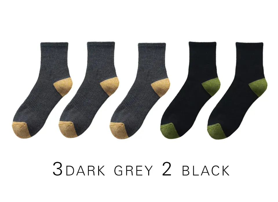 2021 New Japanese Harajuku Socks Winter Warm Men&#39;S Socks Thicke Terry Breathable High Quality Ca