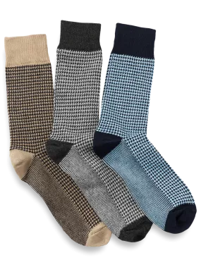 3 Pack Cotton Blend Sock - Multi