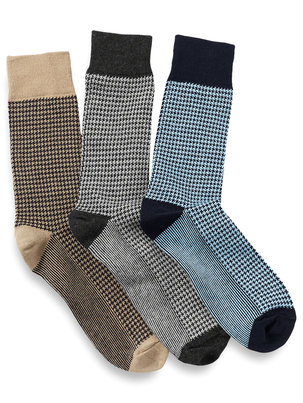 3 Pack Cotton Blend Sock - Multi