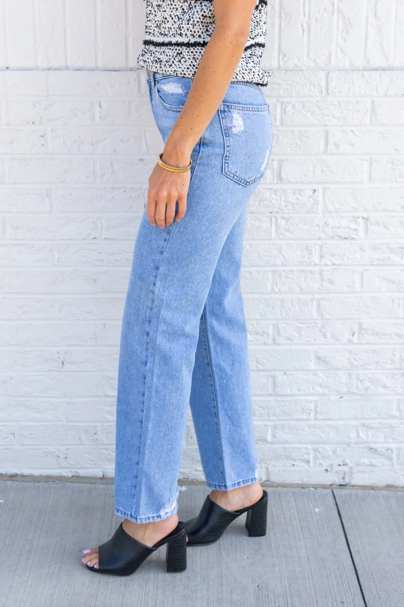 ALICE LIGHT DENIM JEANS