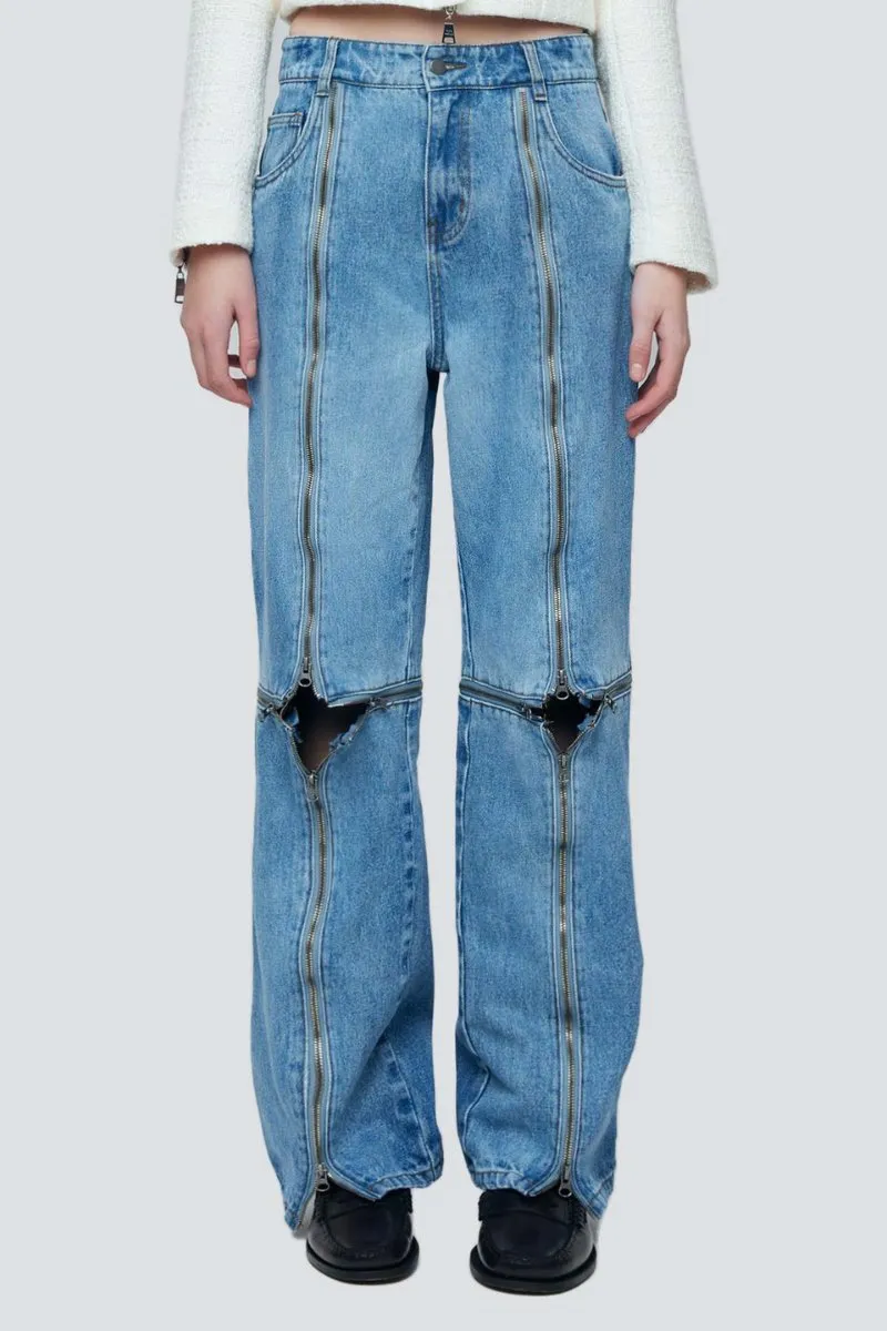 ANDIE JEANS-WASHED INDIGO