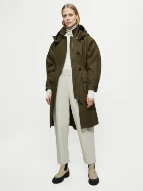 Arden Shell Parka | Khaki