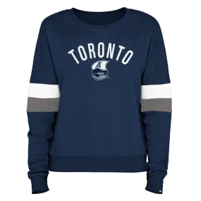 Argos New Era Women's Double Blue Wordmark Crew