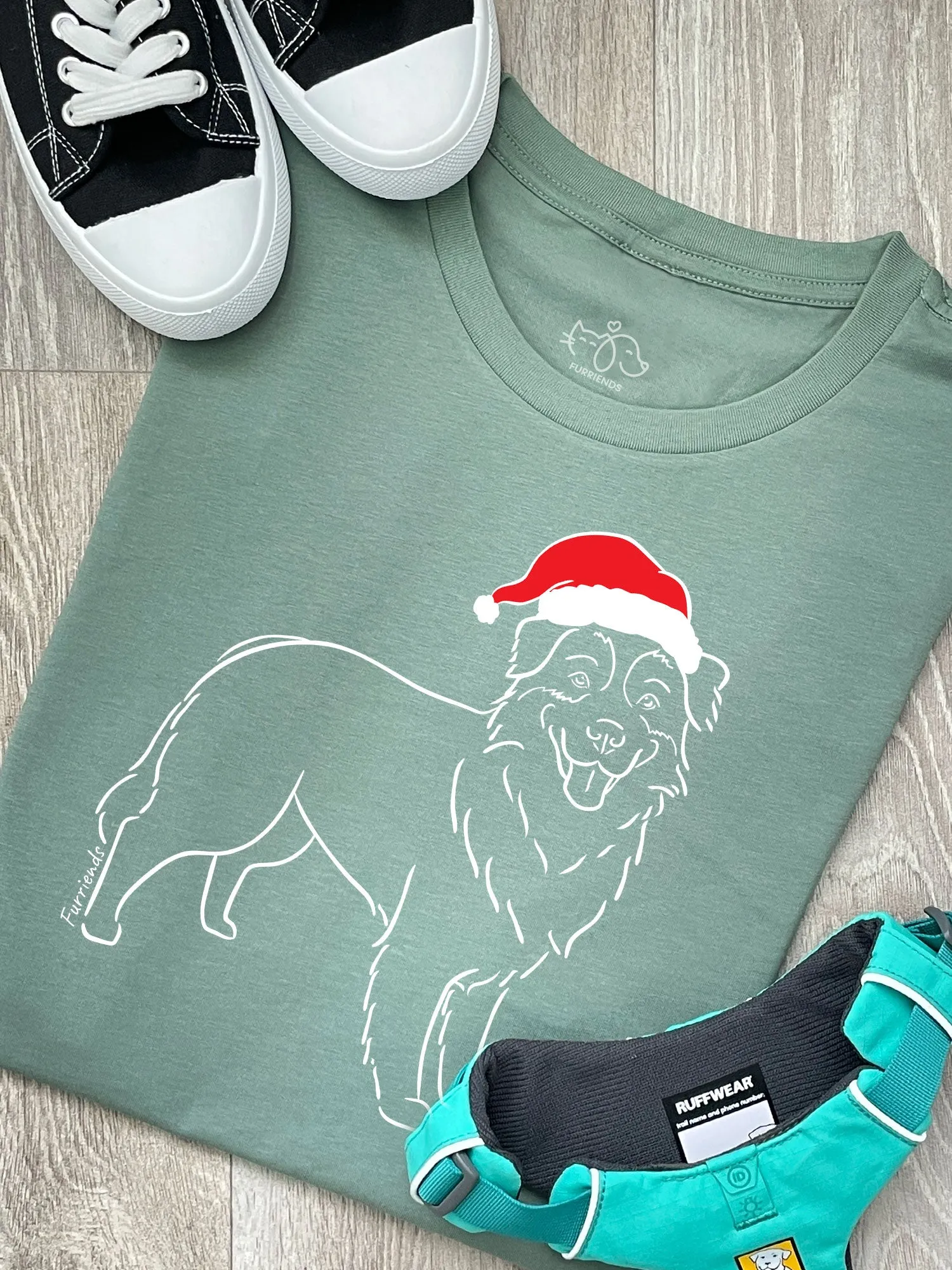 Australian Shepherd Christmas Edition Ava Women's Regular Fit Tee