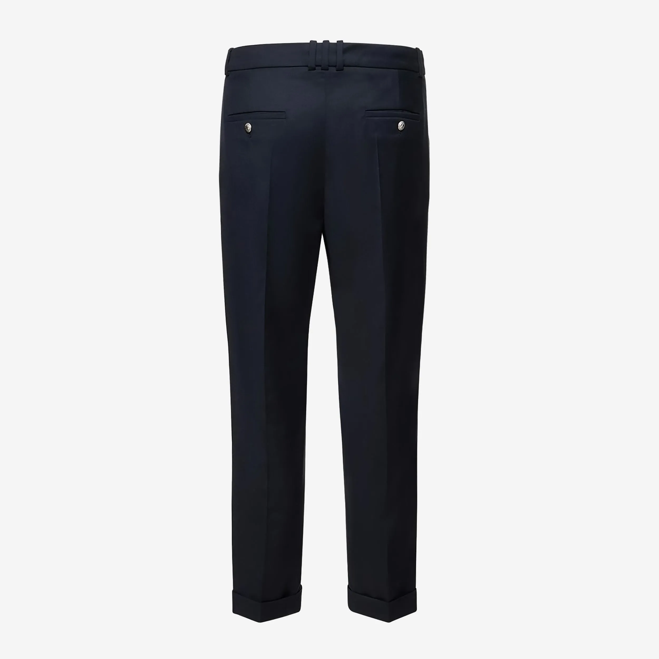 Balmain Straight Wool Trousers