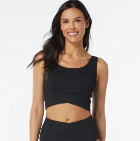 BEACH HOUSE SPORT RIB SOLIDS BALA CROP TOP