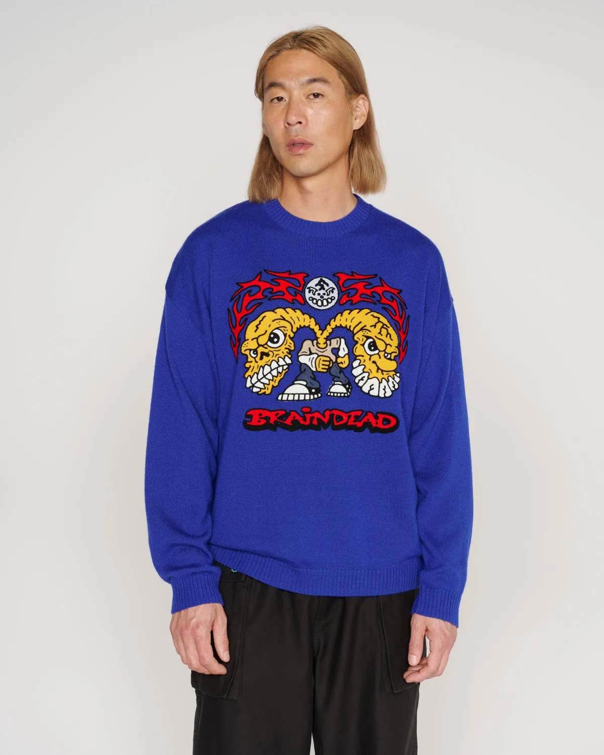 Bonecrusher Sweater - Navy