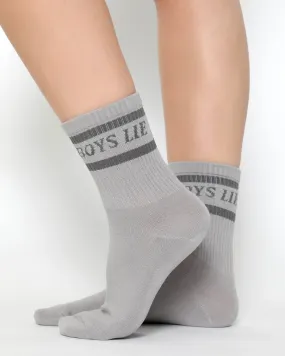 Boys Lie Neutral Socks - Earl Grey