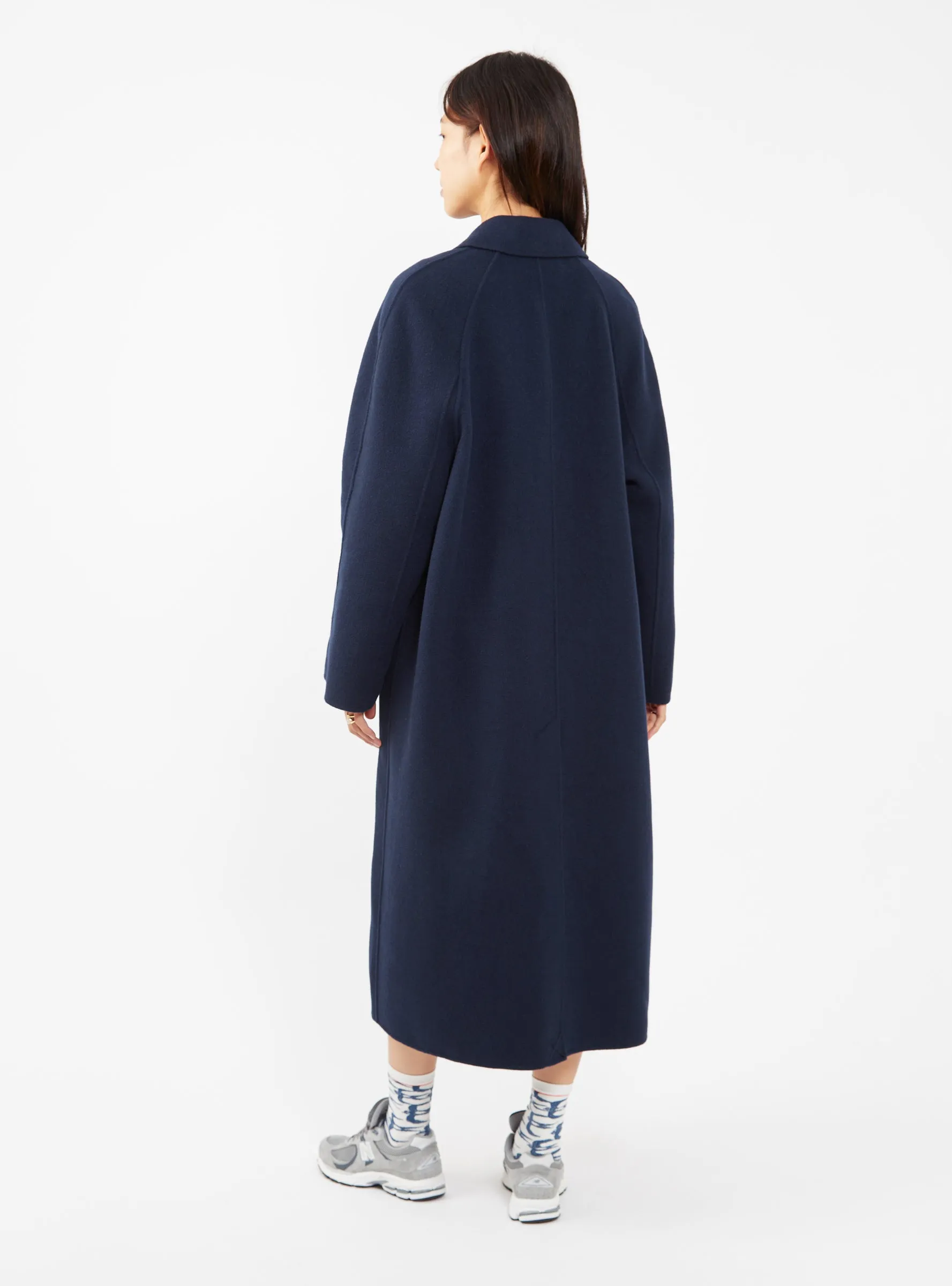 Calu Coat Dark Navy