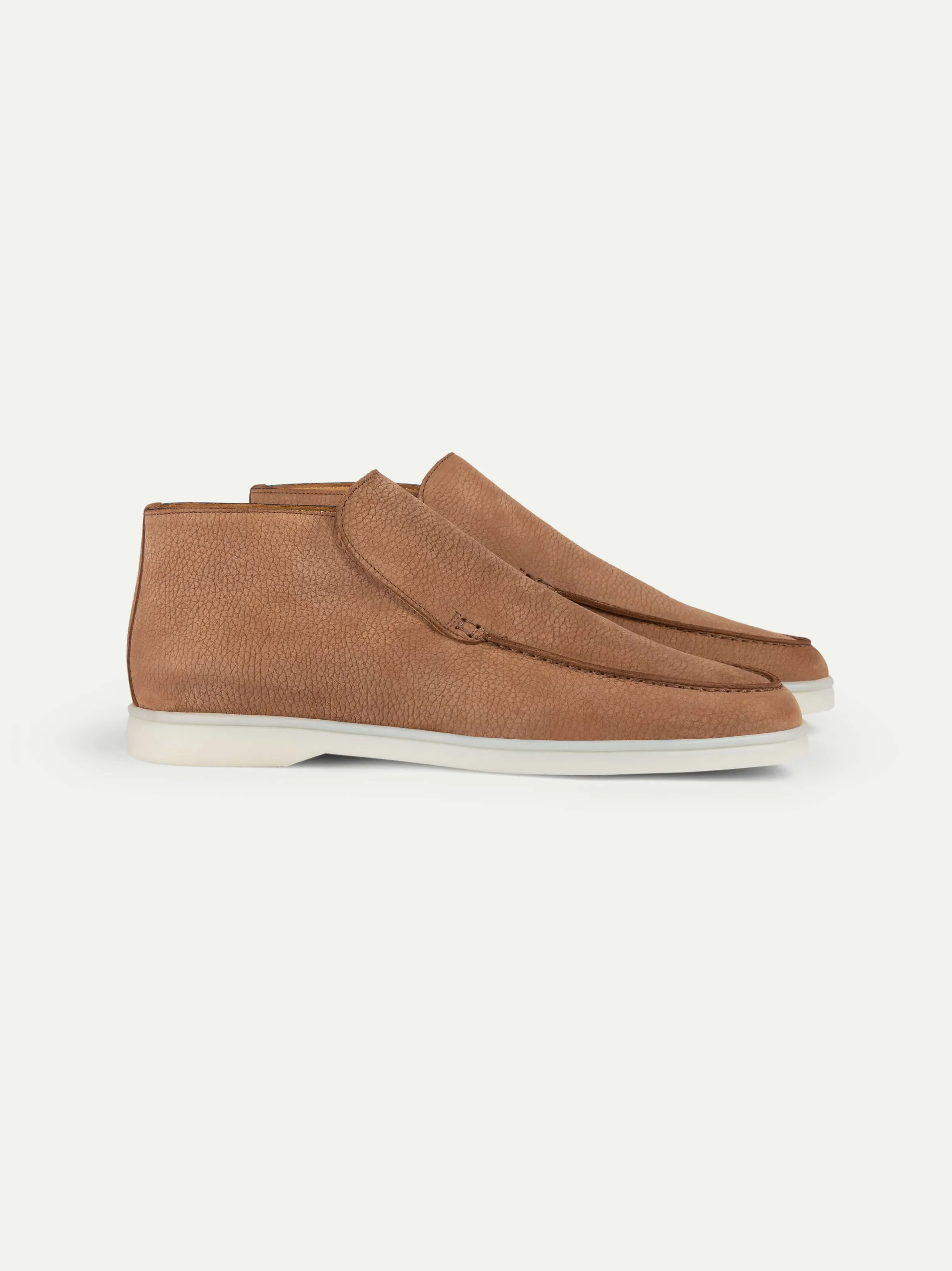 Caramel Nubuck City Loafer