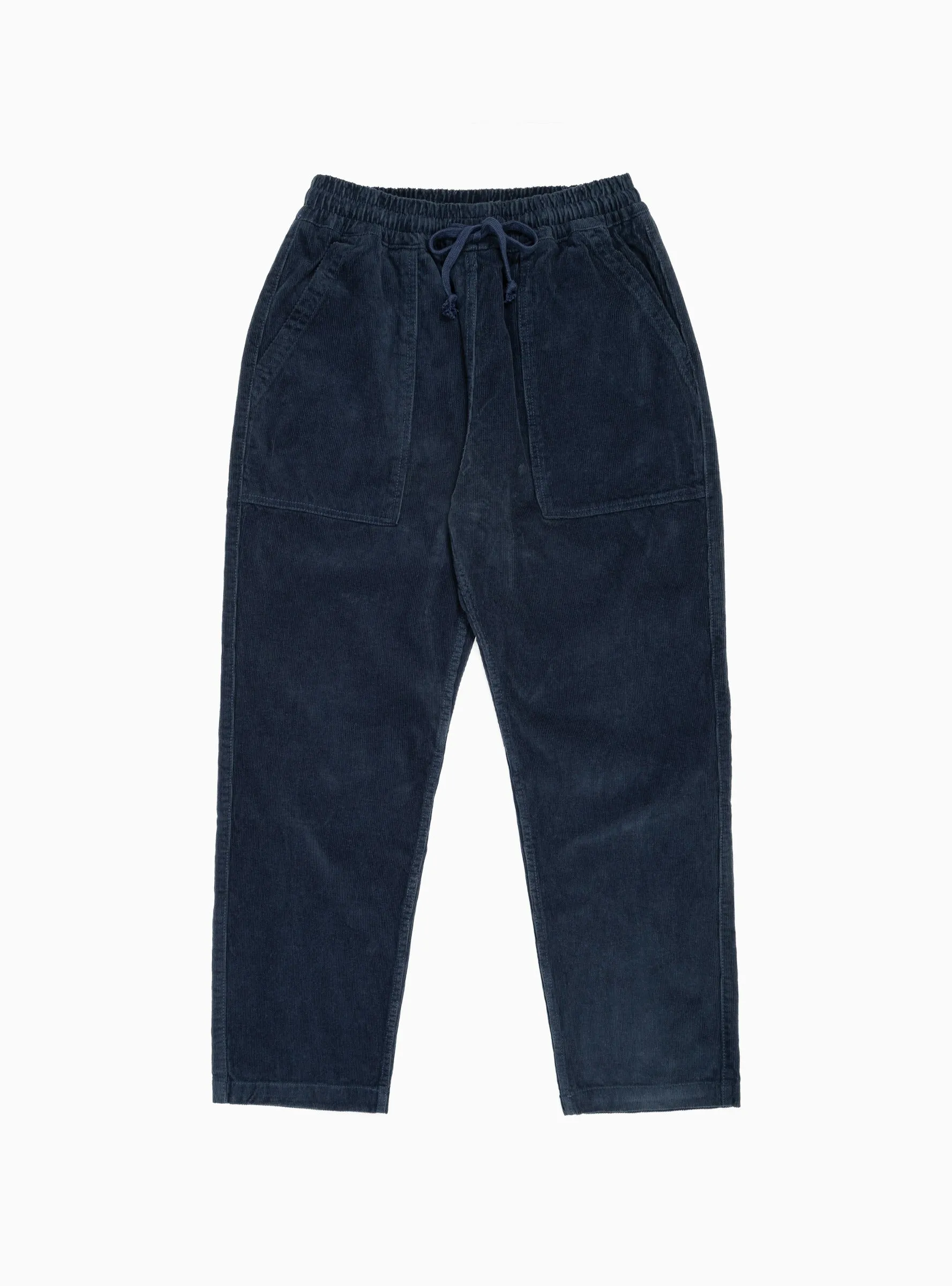 Corduroy Chef Trousers Navy