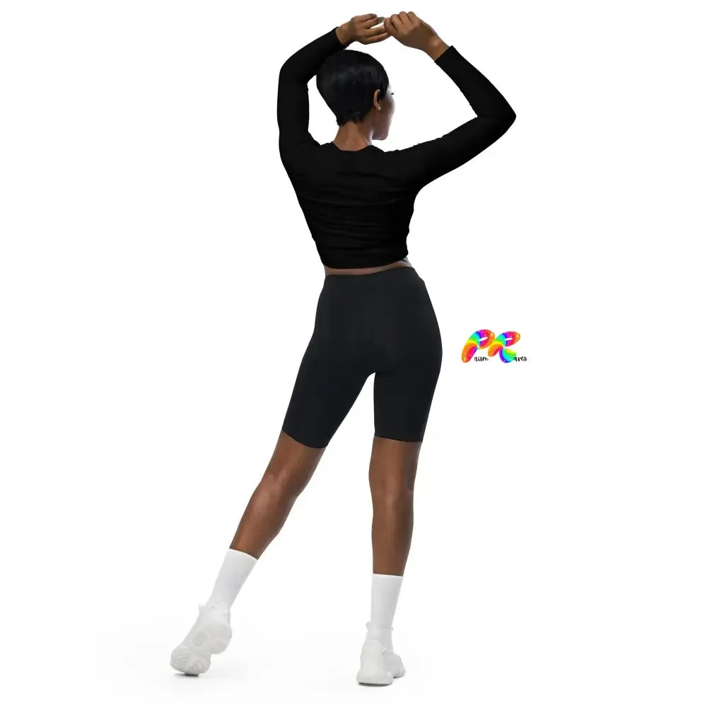 Cosplay Moon Long Sleeve Crop Top