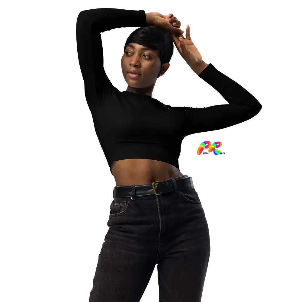 Cosplay Moon Long Sleeve Crop Top