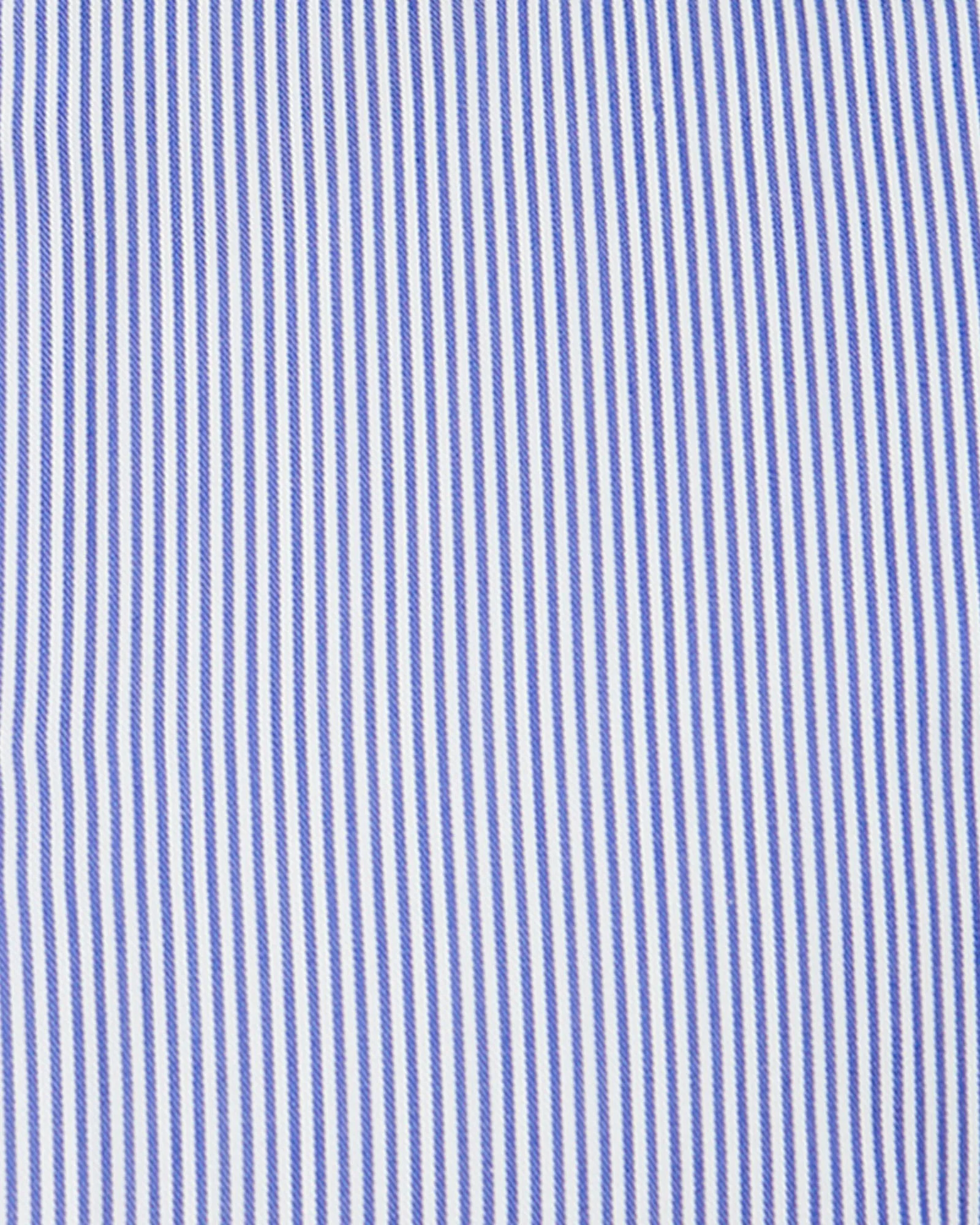 Deep Blue Stripe Cutaway Collar Shirt