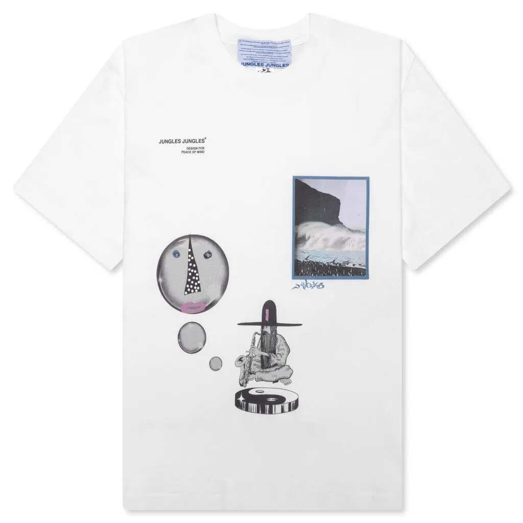 Design For Peace of Mind Tee - White