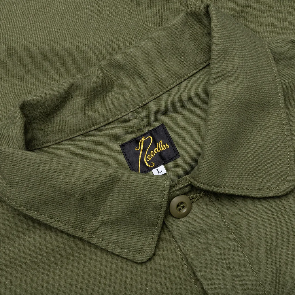 D.N. Coverall Back Sateen - Olive