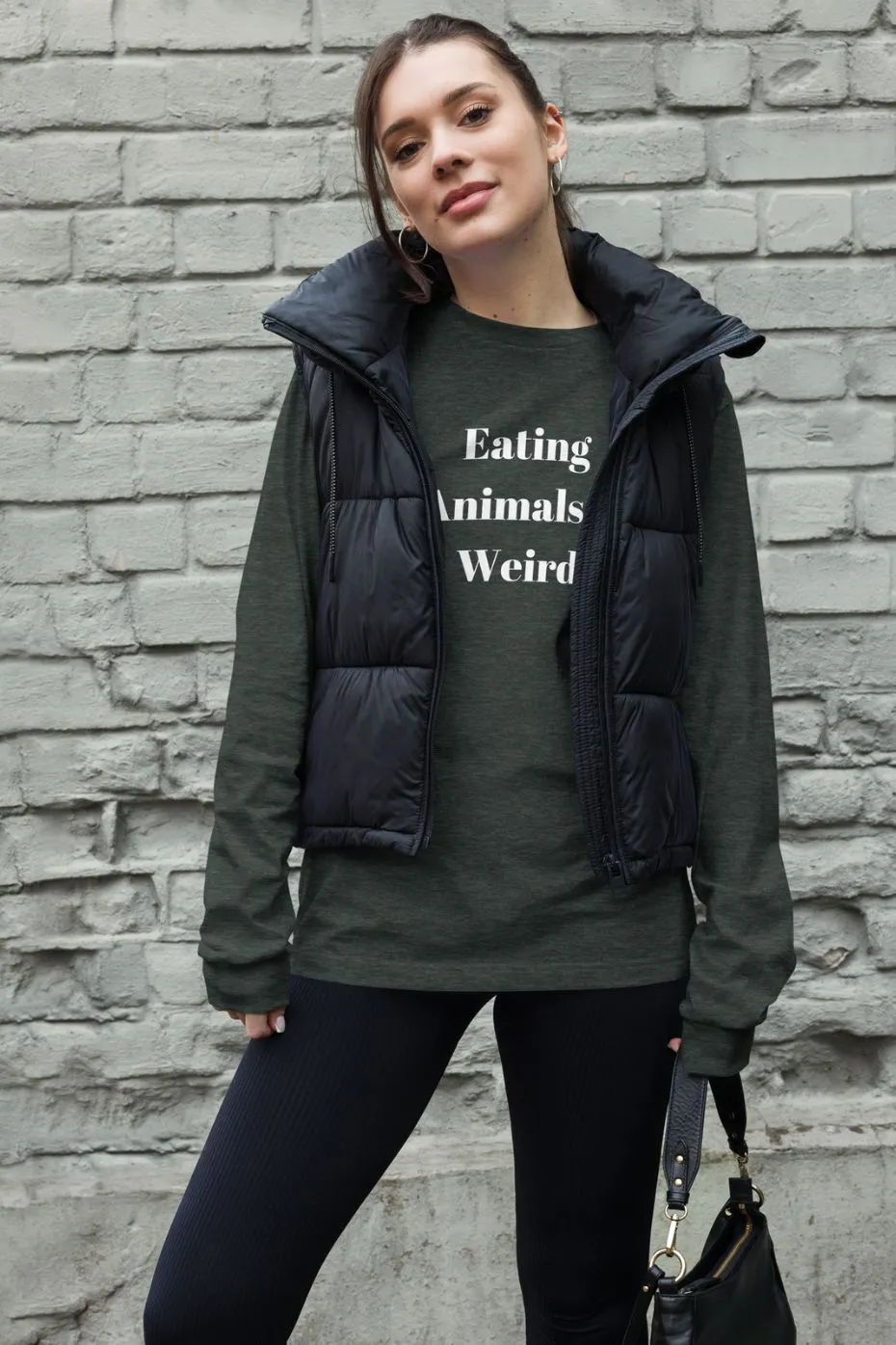 Eating Animals is Weird - Unisex Long Sleeve Tee