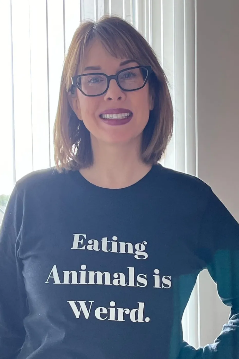 Eating Animals is Weird - Unisex Long Sleeve Tee