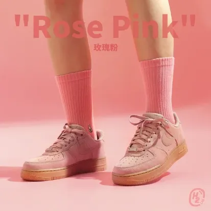 H2O " Rose Pink " - Crew Socks [20SS01-PK]