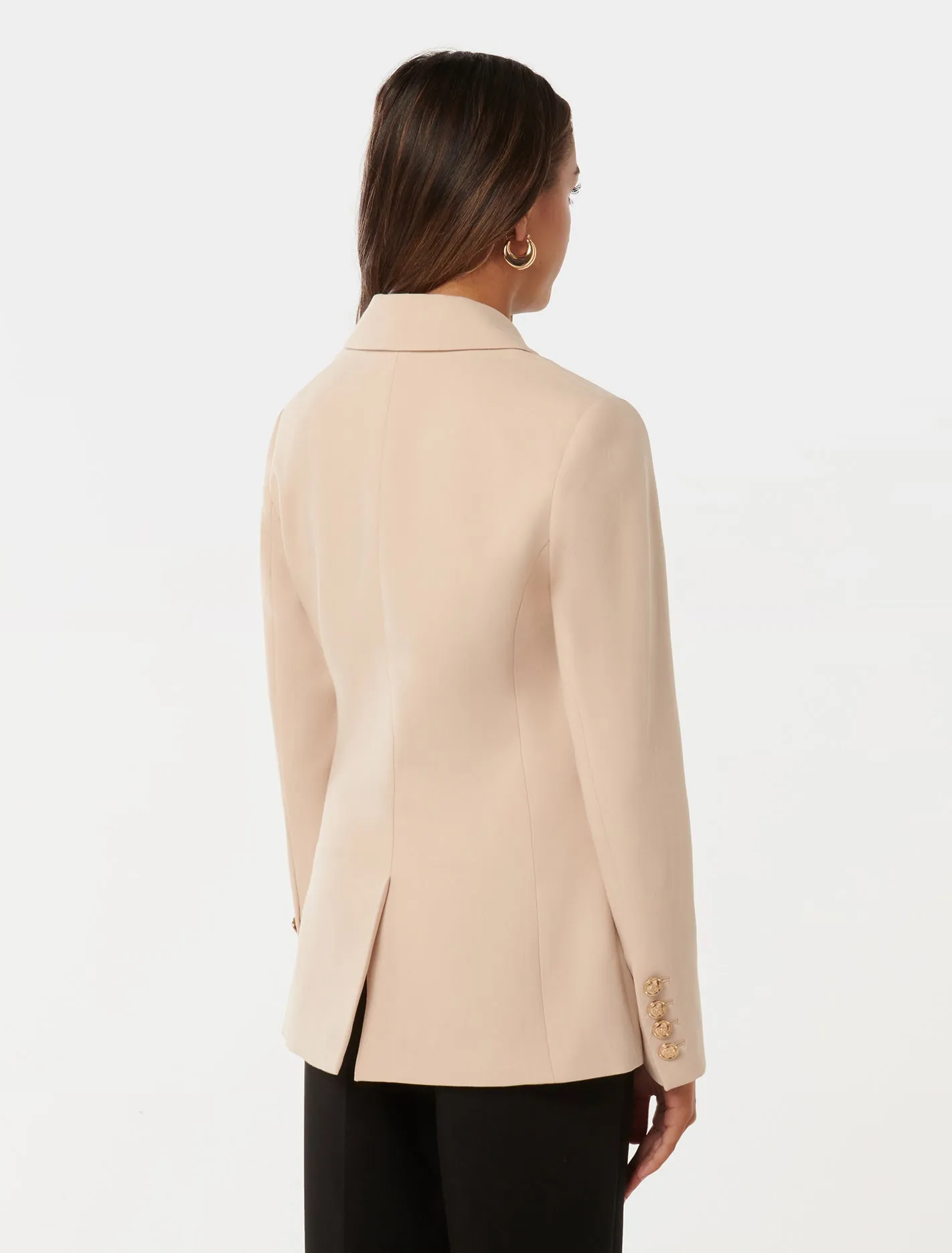 Immie Petite Double Breasted Blazer