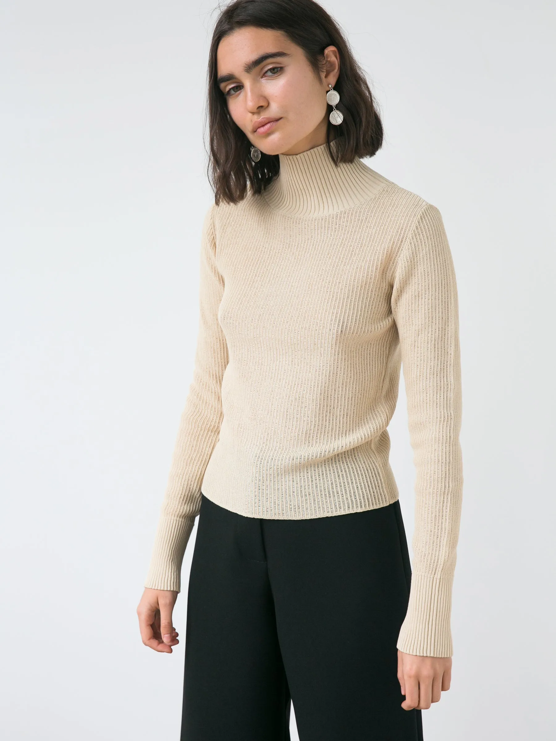 Indi High Neck Sweater