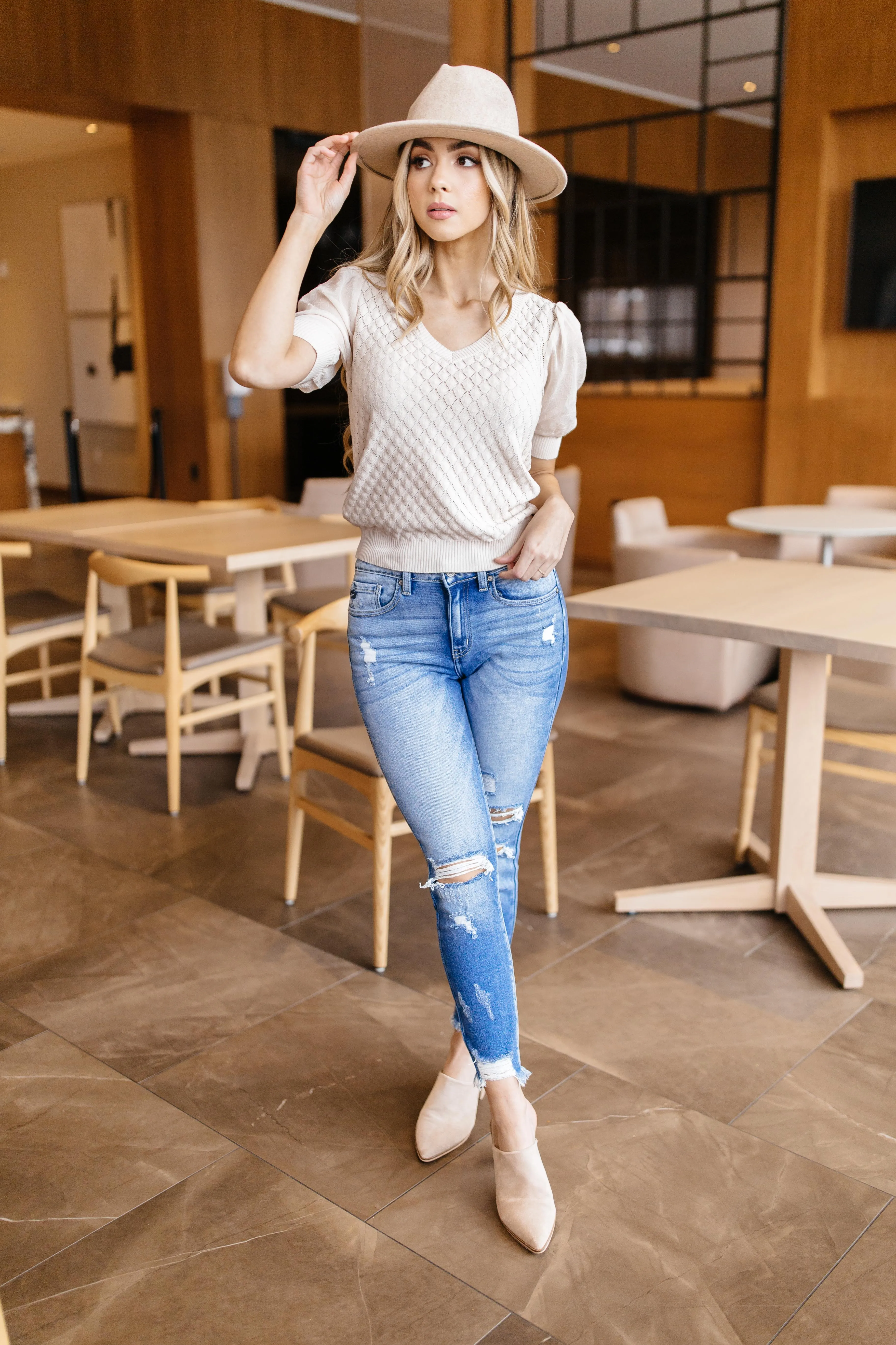 Jasper Mid Rise Denim