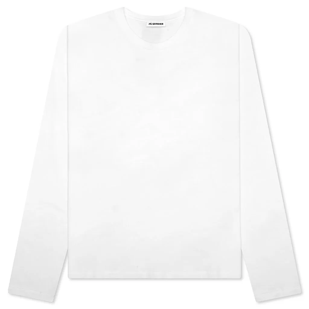 Looking for Miracles Layered Sweater With T-Shirt - Open White