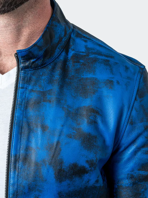 Maceoo Jacket | LEATHER LAB BLUE