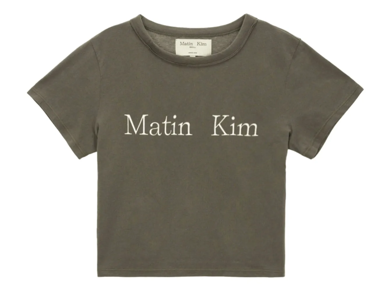 MATIN LOGO CROP TOP