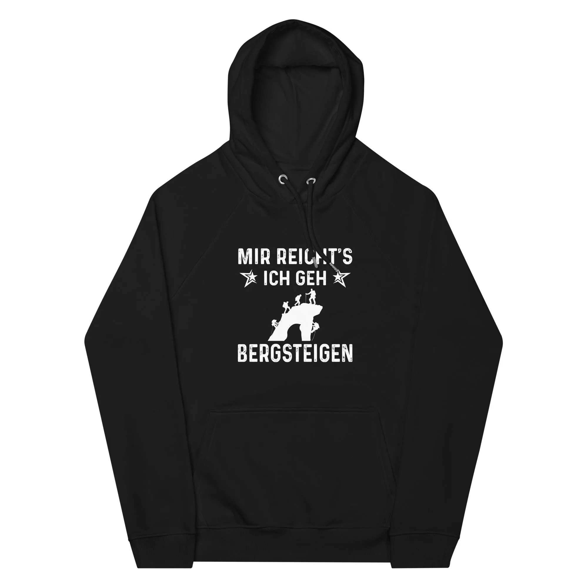 Mir Reicht's Ich Gen Bergsteigen - Unisex Premium Organic Hoodie