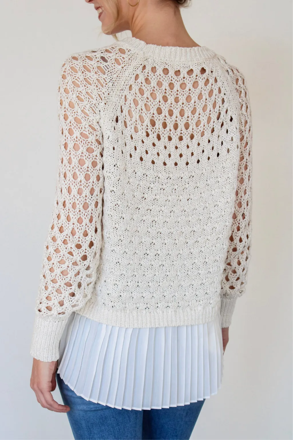 Never Better Crochet Sweater