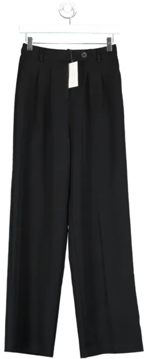 New Look Black Wide Leg Trousers UK 6