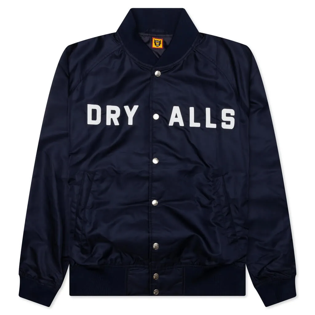 Nylon Stadium Jacket - Navy