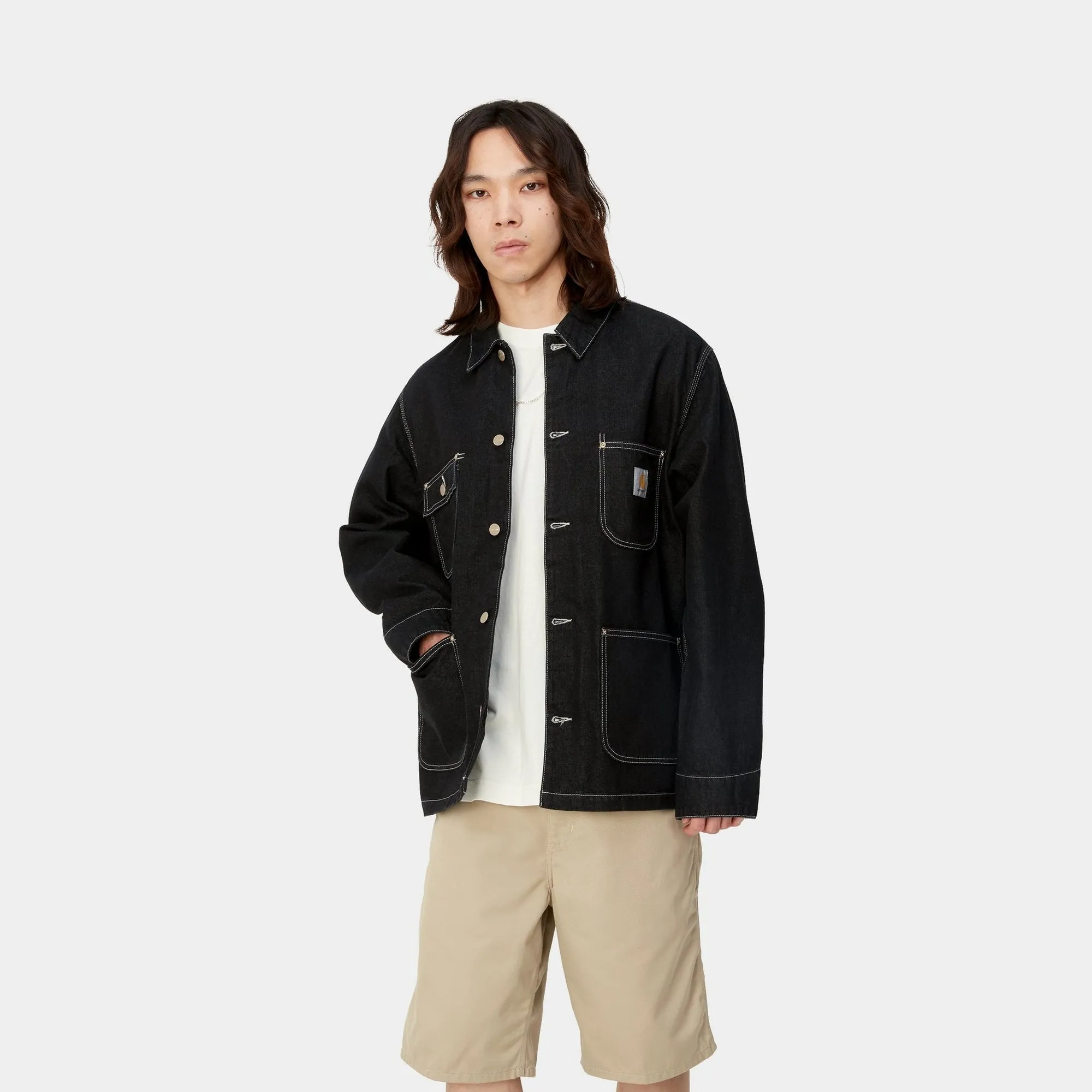 OG Chore Coat (Spring) | Black (one wash)