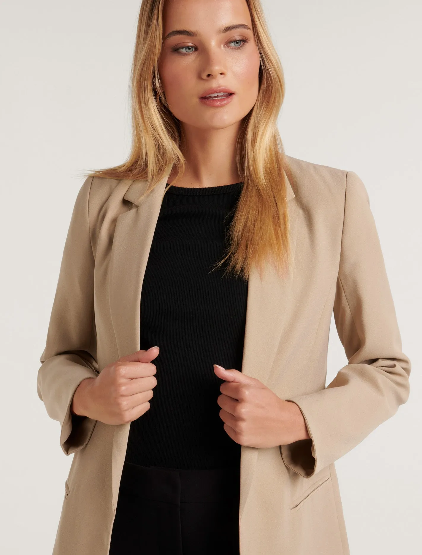 Olive Boyfriend Blazer