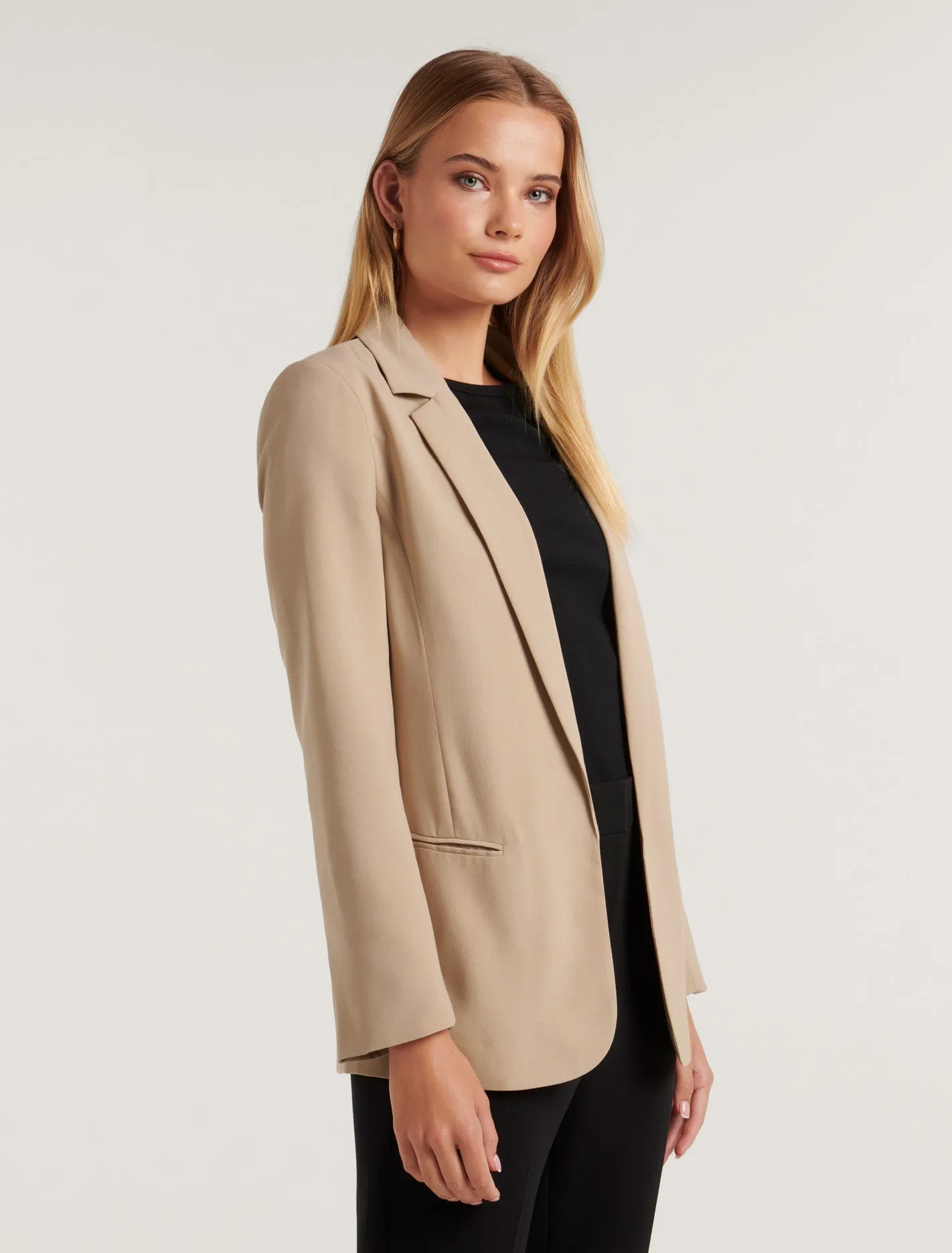 Olive Boyfriend Blazer