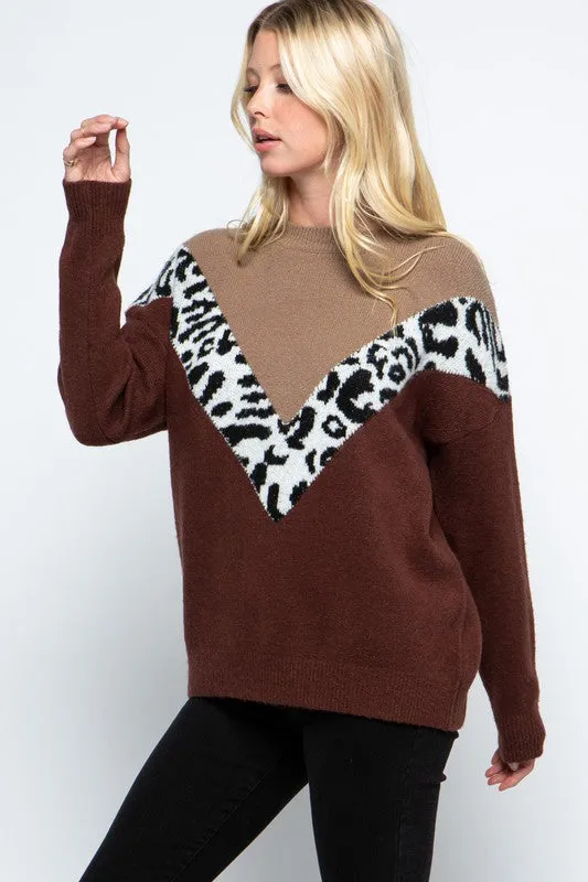 Olivia V Sweater