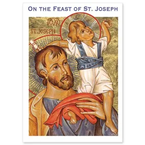 On The Feast Day of Saint Joseph Card