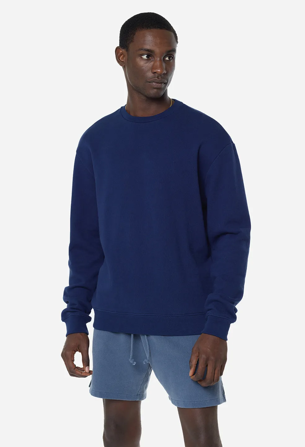 Oversized Crewneck Pullover / Cove