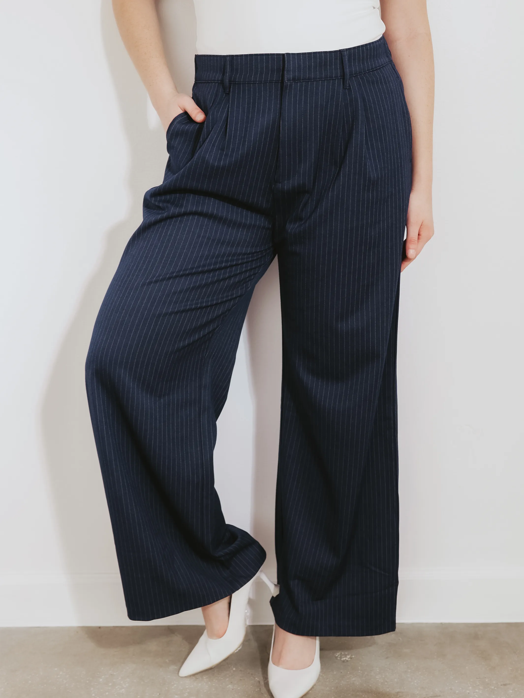 Pinstripe Trouser