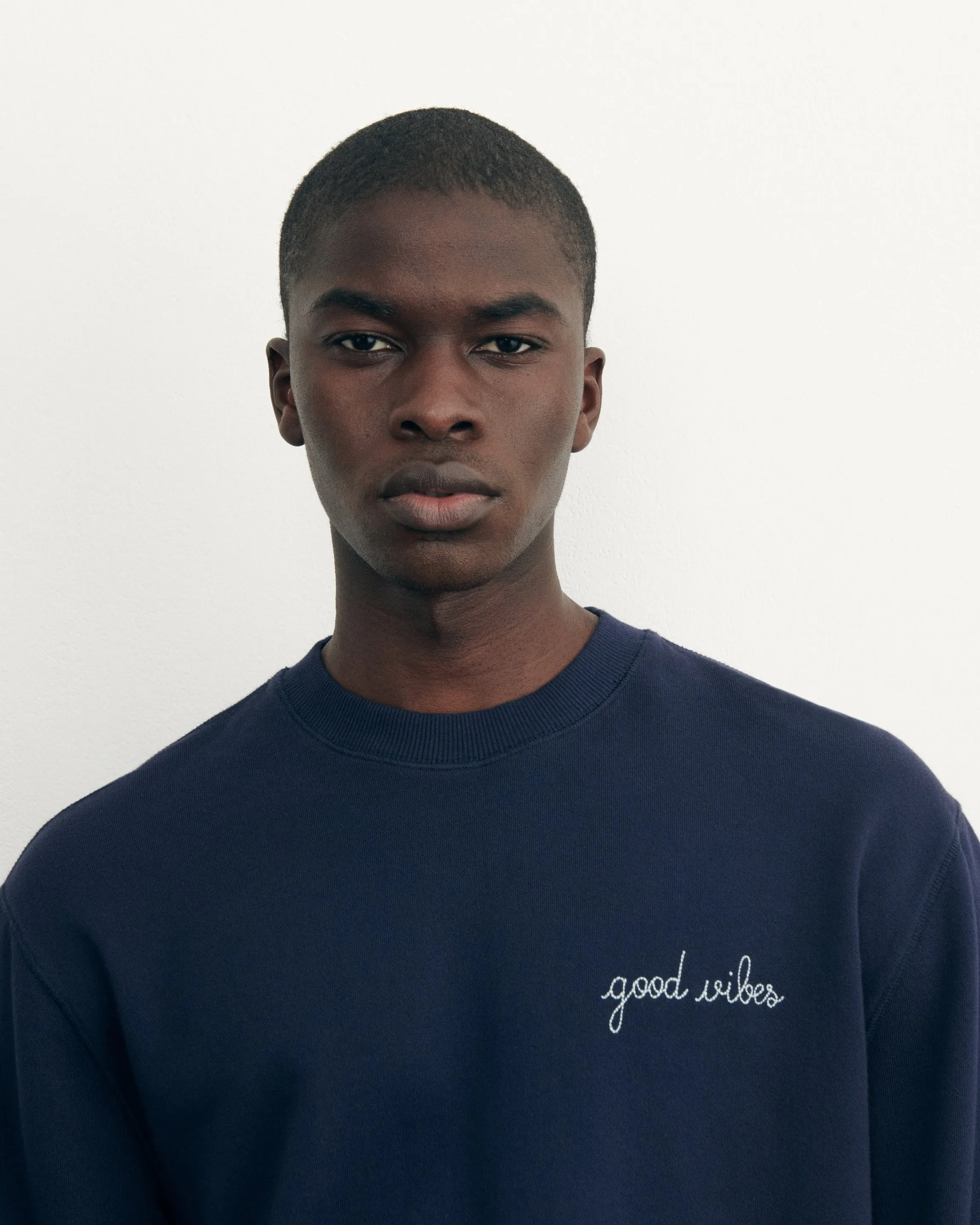 "Good Vibes" charonne sweatshirt