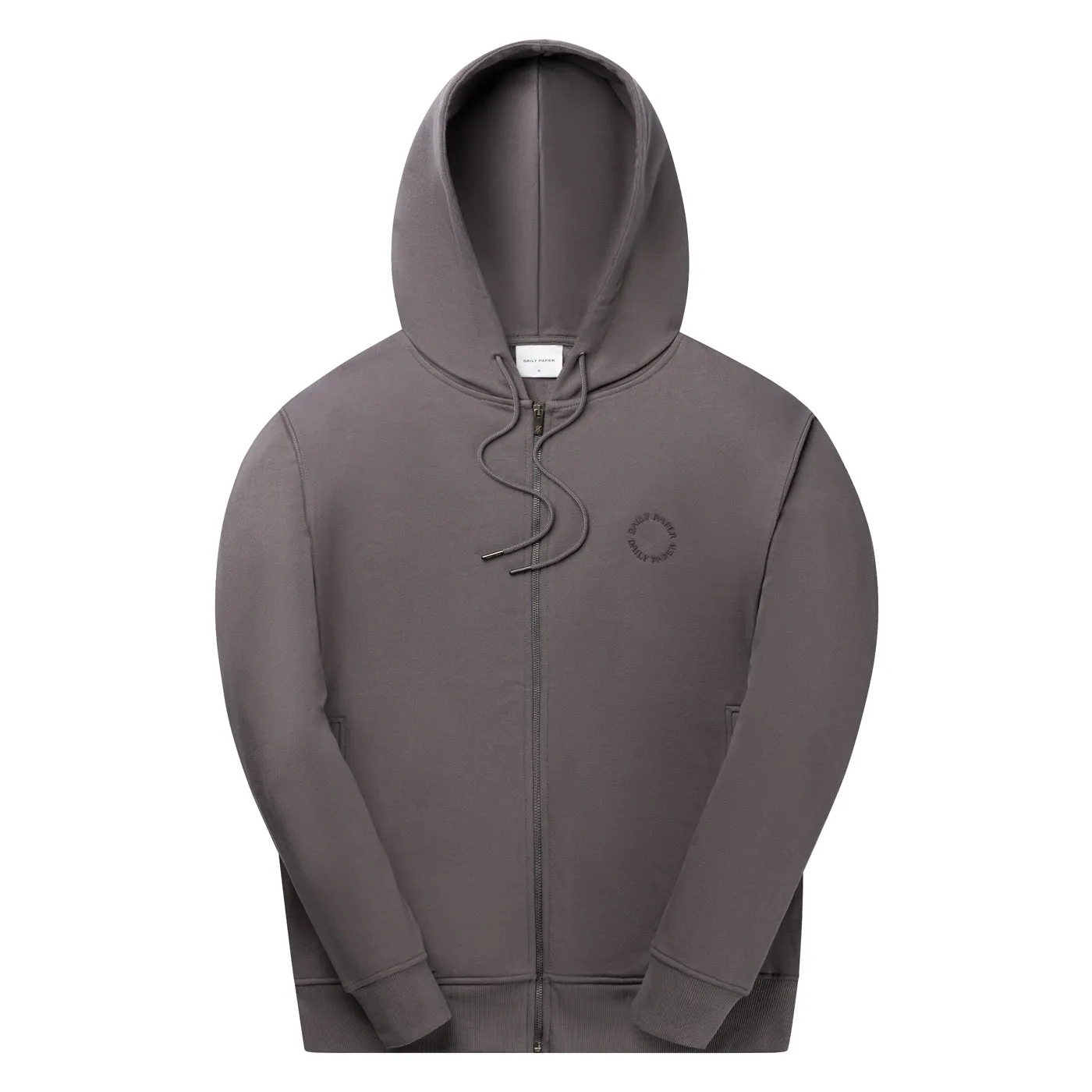 Rabbit Grey Orbit Zip Hoodie