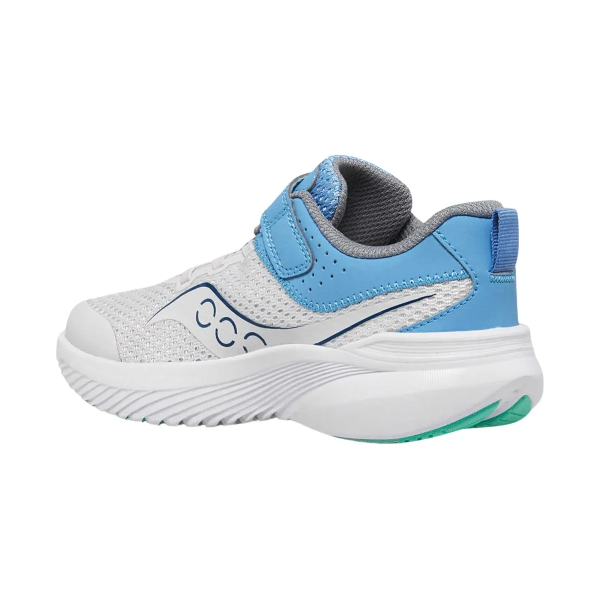 Saucony Girl's Kinvara 14 A/C Grey/Blue