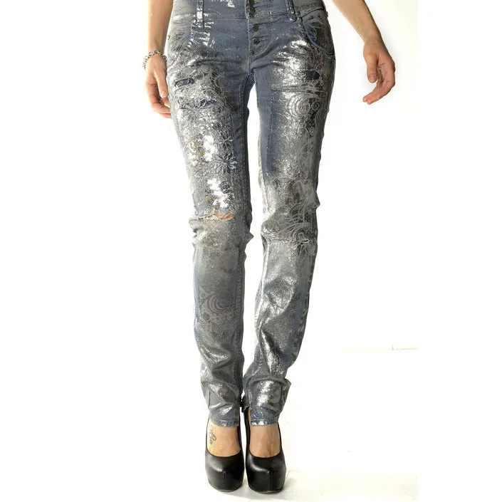 Sexy Woman Jeans Donna