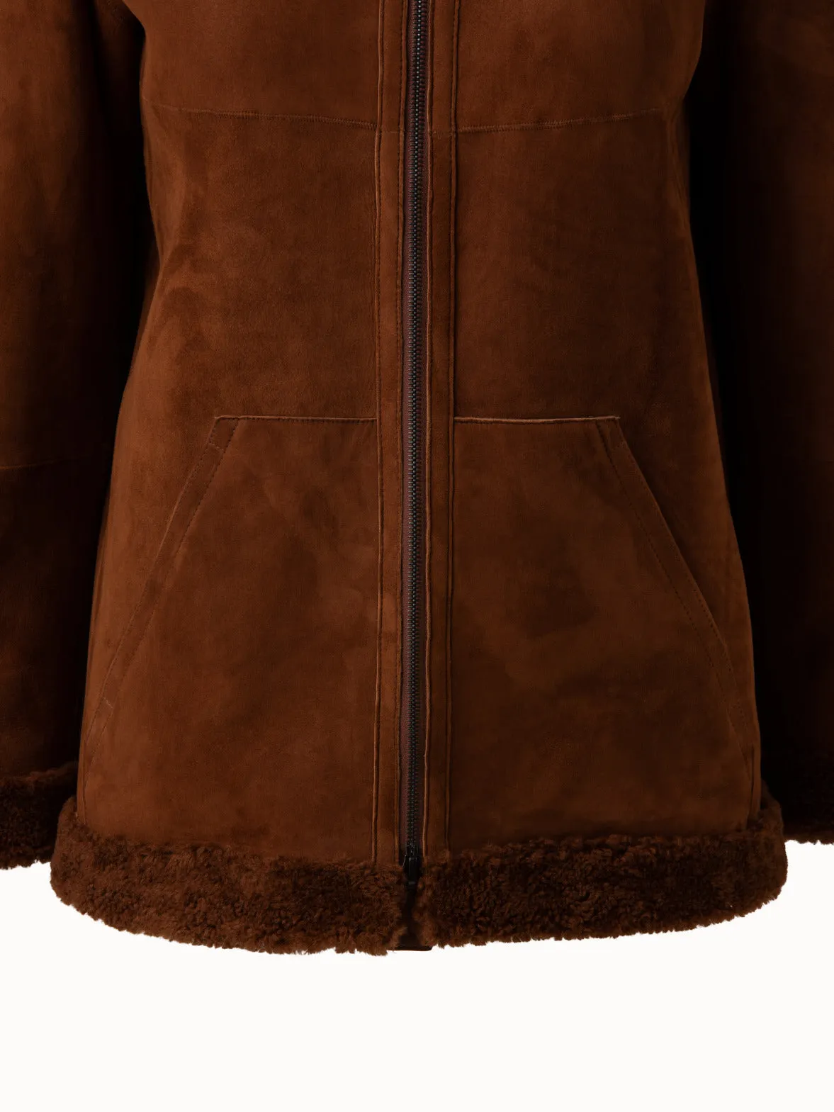 Shearling Jacke