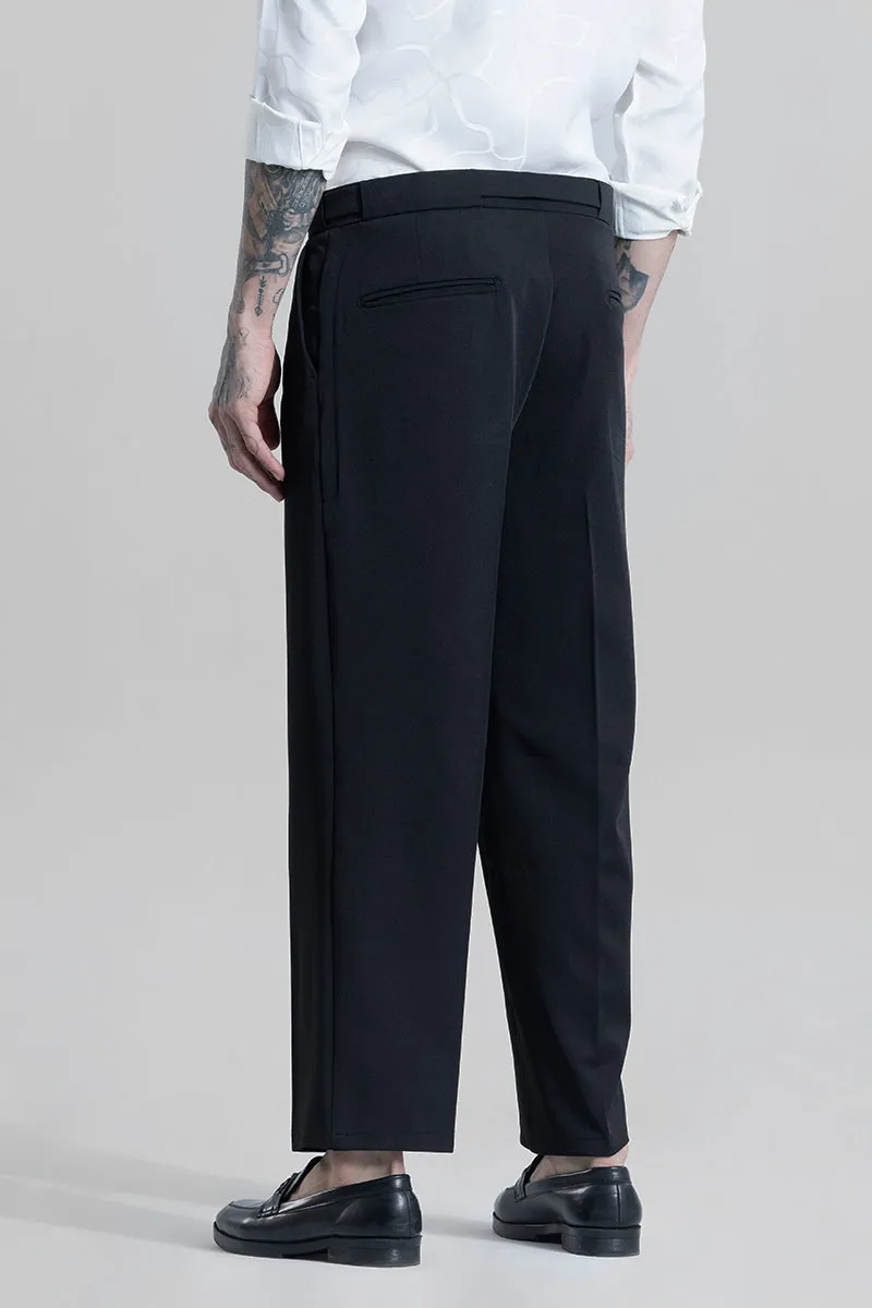 SleekStyle Black Korean Pant