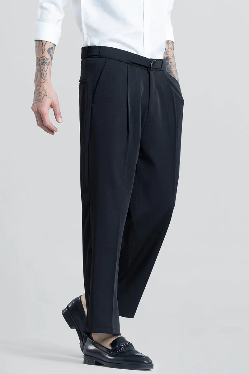 SleekStyle Black Korean Pant