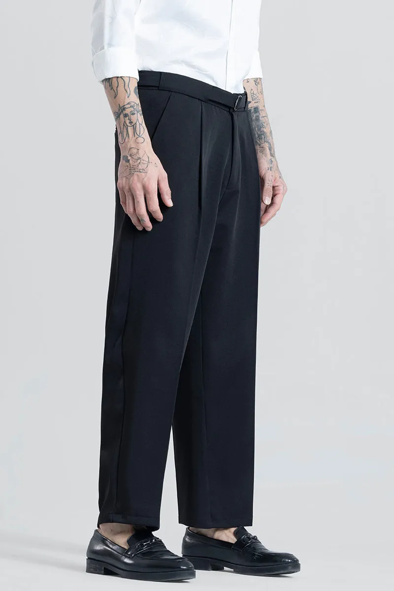 SleekStyle Black Korean Pant