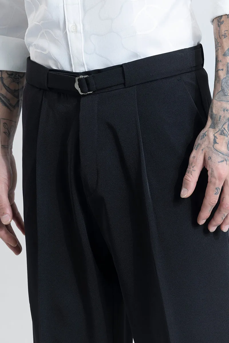 SleekStyle Black Korean Pant