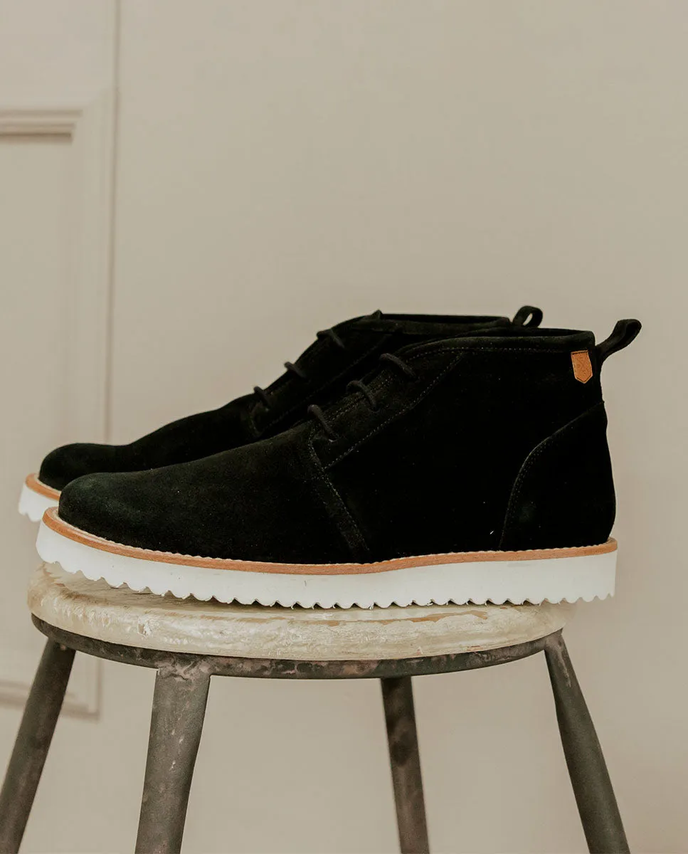 Sneaker Salinas Serraje Negro